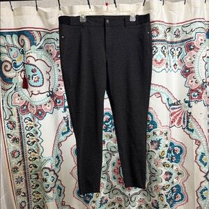 Simply Vera Vera Wang Charcoal Gray Women's Pants